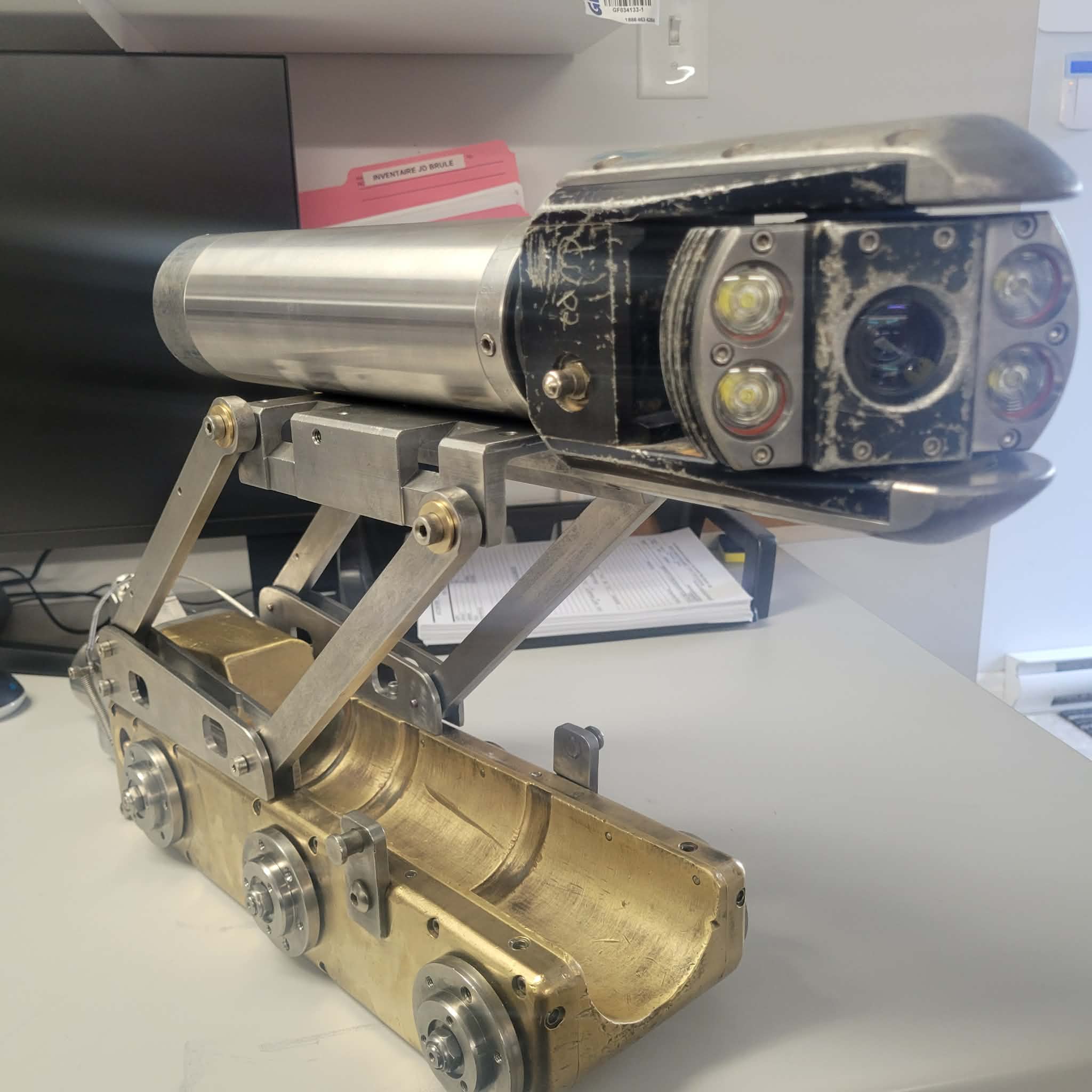 Caméra d'inspection robotisée remise à neuf